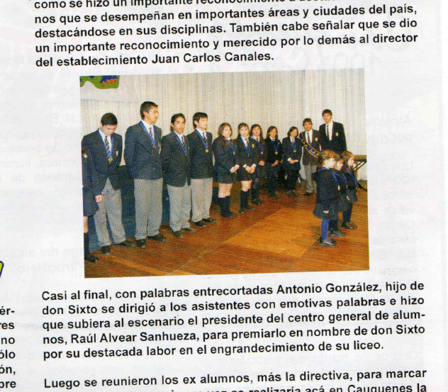 Motivus Año 3 N° 35 · Artículo Liceo Antonio Varas
